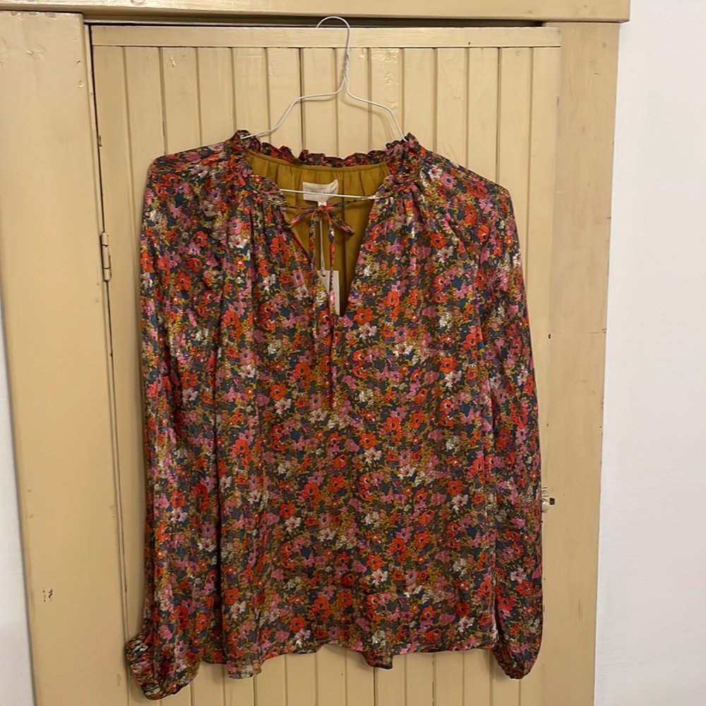 NWT Floral Blouse